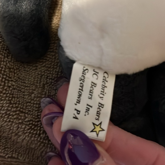 Celebrity Bear Tool Time Tim Allen Home Improvement Bear in case with tag mint - Picture 5 of 7